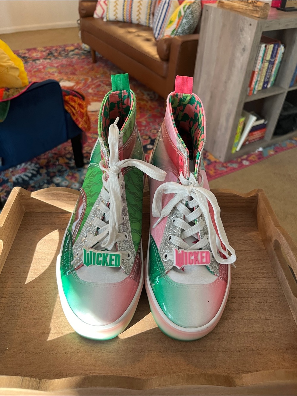 Ground Up x Wicked Movie High Top Sneakers – Women’s 7.5/Youth 6